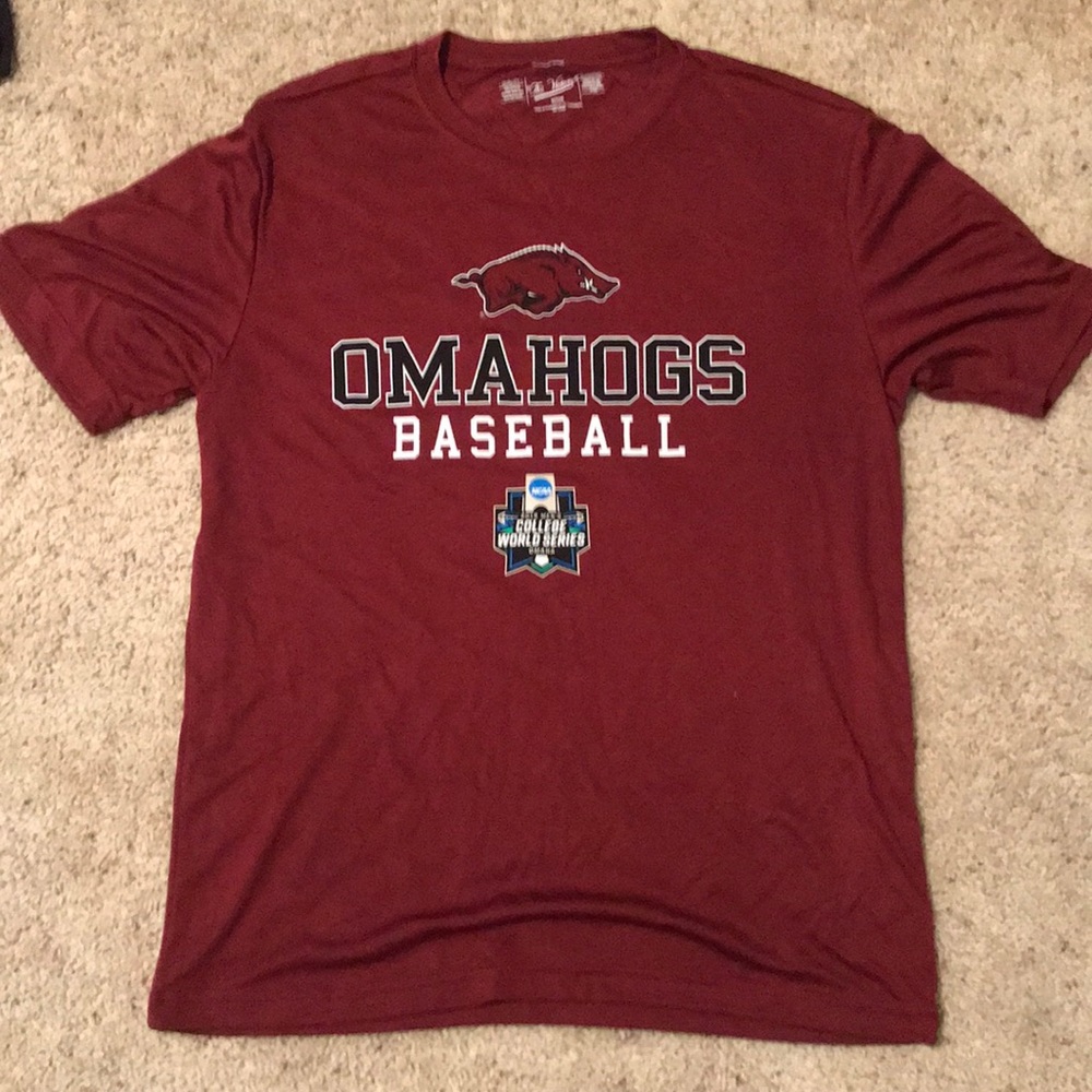 University of Arkansas baseball shirt